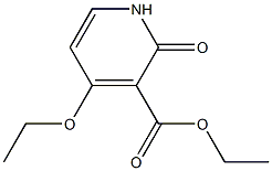 Ethyl 4-Ethoxy-2-oxo-1，2-dihydropyridine-3-carboxylate Chemical Structure