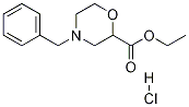 Ethyl 4-Benzyl-2-morpholinecarboxylate Hydrochloride التركيب الكيميائي