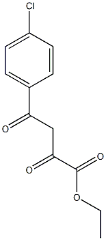 Ethyl 4-(4-chlorophenyl)-2，4-dioxobutanoate التركيب الكيميائي