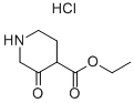 Ethyl 3-Oxopiperidine-4-carboxylate Hydrochloride Chemical Structure