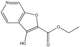 Ethyl 3-Hydroxyfuro[2，3-c]pyridine-2-carboxylate Chemical Structure