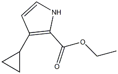 Ethyl 3-Cyclopropylpyrrole-2-carboxylate التركيب الكيميائي