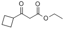 Ethyl 3-Cyclobutyl-3-oxopropanoate Chemical Structure