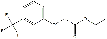 Ethyl 3-(Trifluoromethyl)phenoxyacetate Chemical Structure