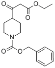 Ethyl 3-(N-Cbz-4-piperidyl)-3-oxopropanoate التركيب الكيميائي