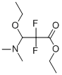 Ethyl 3-(Dimethylamino)-3-ethoxy-2，2-difluoropropionate 化学構造