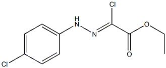 ethyl 2-chloro-2-[(4-chlorophenyl)hydrazinylidene]acetate Chemical Structure