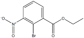 Ethyl 2-bromo-3-nitrobenzoate Chemische Struktur