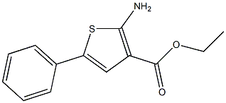 Ethyl 2-Amino-5-Phenylthiophene-3-Carboxylate Chemical Structure