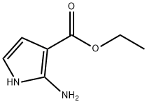 Ethyl 2-amino-1H-pyrrole-3-carboxylate Chemische Struktur