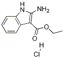 Ethyl 2-amino-1H-indole-3-carboxylate hydrochloride Chemical Structure