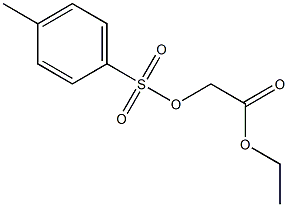 Ethyl 2-(p-Toluenesulfonyloxy)acetate Chemical Structure