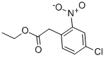 Ethyl 2-(4-Chloro-2-nitrophenyl)acetate Chemical Structure