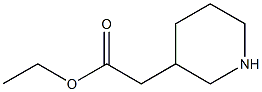 Ethyl 2-(3-Piperidyl)acetate Chemische Struktur