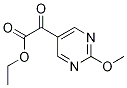 Ethyl 2-(2-Methoxy-5-pyrimidinyl)-2-oxoacetate Chemical Structure