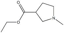 Ethyl 1-Methylpyrrolidine-3-carboxylate Chemical Structure