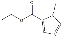 Ethyl 1-Methylimidazole-5-carboxylate Chemische Struktur