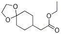 ETHYL 1，4-DIOXASPIRO[4.5]DECANE-8-ACETATE Chemical Structure