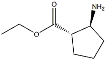 Ethyl (1S，2S)-2-Aminocyclopentanecarboxylate التركيب الكيميائي