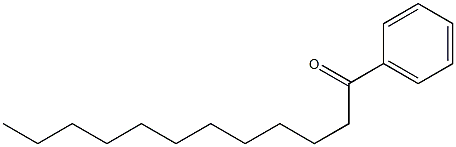 Dodecanophenone 化学構造