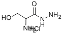 DL-Serine Hydrazide Hydrochloride Chemical Structure