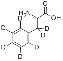 DL-PHENYL-D5-ALANINE-3，3-D2 Chemical Structure