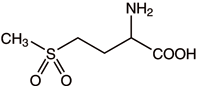 DL-Methionine Sulfone Chemische Struktur