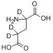 DL-GLUTAMIC-2,4,4-D3 ACID Chemical Structure