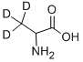 DL-Alanine-3，3，3-d3 التركيب الكيميائي