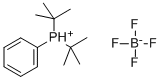 DI-TERT-BUTYLPHENYLPHOSPHONIUM TETRAFLUOROBORATE Chemical Structure