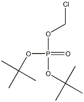 Di-tert-butyl Chloromethyl Phosphate Chemical Structure