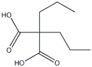 Dipropylmalonic Acid Chemical Structure