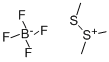 Dimethyl(methylthio)sulfonium Tetrafluoroborate التركيب الكيميائي