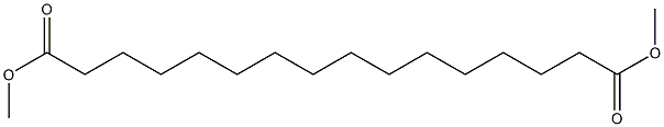 Dimethyl Hexadecanedioate Chemische Struktur