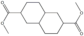 Dimethyl Decahydro-2，6-naphthalenedicarboxylate Chemical Structure