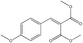 Dimethyl 2-(4-Methoxybenzylidene)malonate Chemical Structure