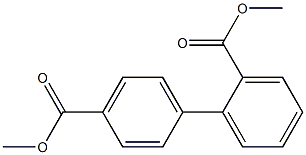 Dimethyl [1，1'-biphenyl]-2，4'-dicarboxylate Chemical Structure