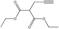 Diethyl 2-Propynylmalonate Chemical Structure