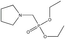 Diethyl 1-Pyrrolidinemethylphosphonate Chemical Structure