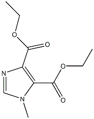 Diethyl 1-Methylimidazole-4，5-dicarboxylate Chemical Structure