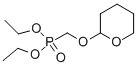 Diethyl [(Tetrahydropyran-2-yloxy)methyl]phosphonate 化学構造