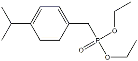 Diethyl (4-Isopropylbenzyl)phosphonate Chemical Structure