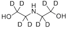 Diethanolamine-D8 Chemical Structure