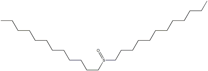 Didodecyl Sulfoxide Chemical Structure