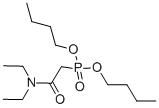 Dibutyl N，N-Diethylcarbamoylmethylphosphonate التركيب الكيميائي