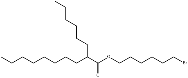 Decanoic acid， 2-hexyl-， 6-bromohexyl ester Chemical Structure