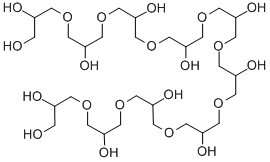 decaglycerol 化学構造