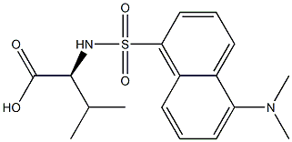 Dansyl-L-valine Chemical Structure