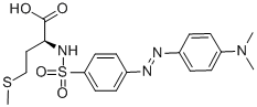 Dabsyl-L-methionine التركيب الكيميائي