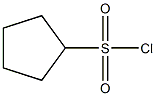 Cyclopentanesulfonyl Chloride 化学構造